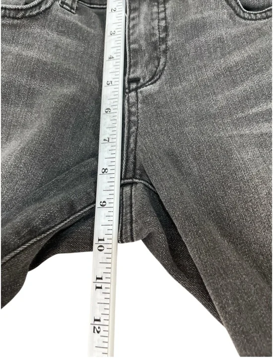 Anthropologie Pilcro Women’s Size 27 Midi Rise Straight Leg Jeans Black - Picture 6 of 16